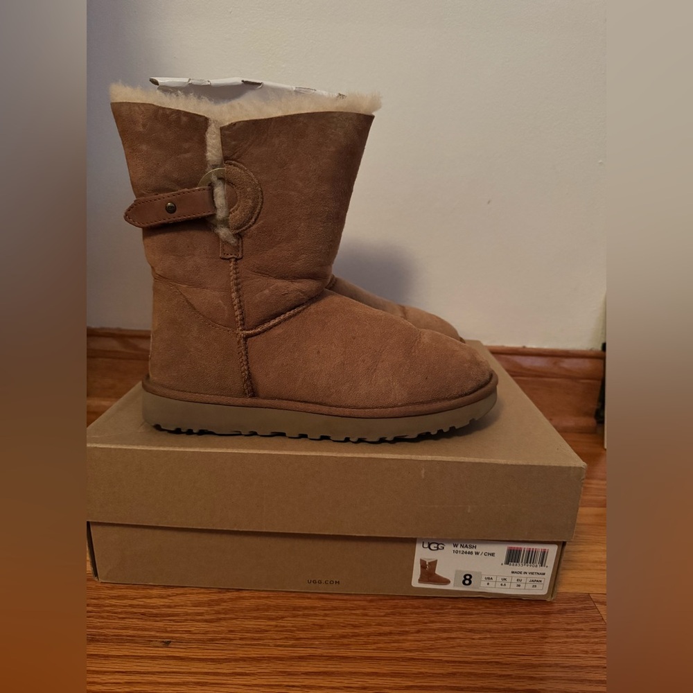 UGG Chestnut Shearling Boots